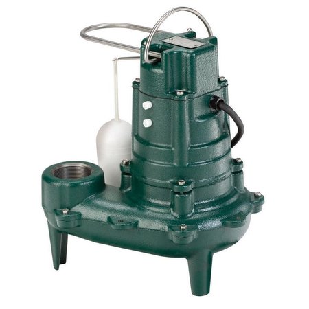 Zoeller HEAVY-DUTY SUBMERSIBLE SEWAGE, EFFLUENT OR DEWATERING PUMP 267-0006